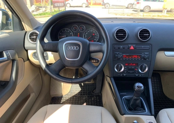 Audi A3 cena 18750 przebieg: 197170, rok produkcji 2006 z Goleniów małe 562